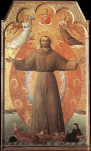 The Ecstasy of St Francis 1437-44 by Stefano Di Giovanni Sassetta