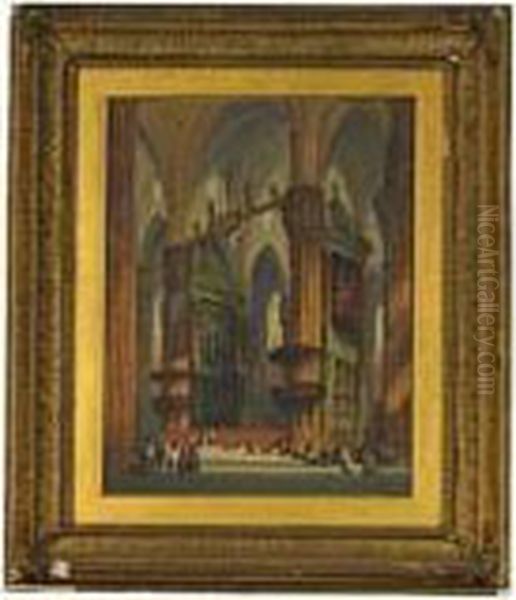 Gothic Church Interior - view 1