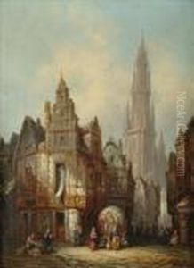Antwerp, Belgium by Henry Thomas Schafer