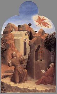 The Stigmatisation of St Francis 1437-44 by Stefano Di Giovanni Sassetta