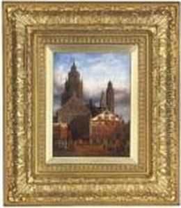 The Market Square by Henry Thomas Schafer