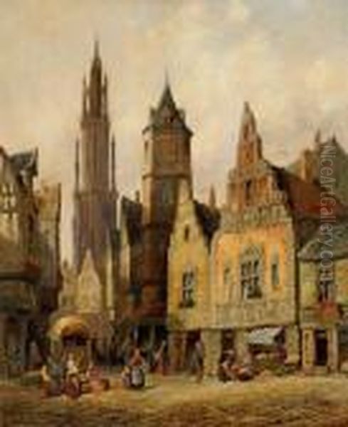 Markt In Antwerpen - view 1