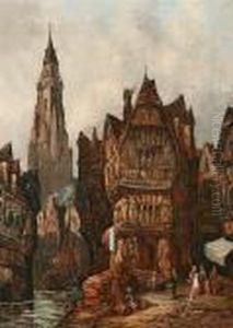 Caudebec On Seine, France, And Muhlhausen, Alsace, A Pair