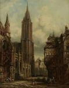 "strasburg", A Town Scene