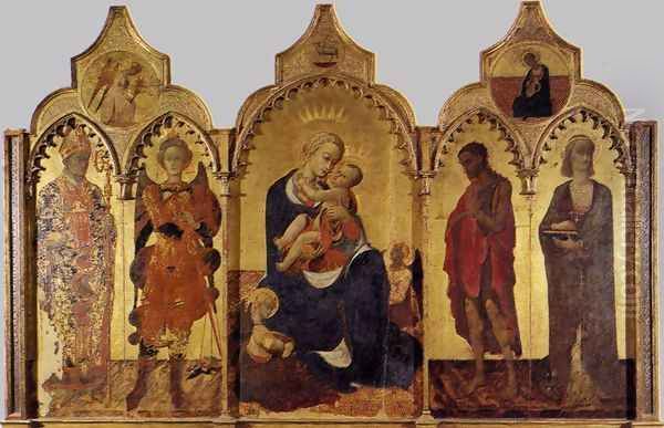 Virgin with Child and Four Saints c. 1435 - view 1