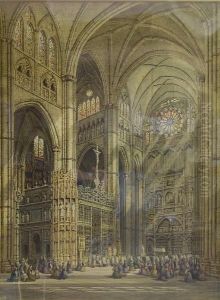 Toledo Cathedral, Spain by Henry Thomas Schafer
