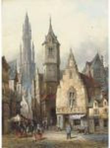 Antwerp, Belgium by Henry Thomas Schafer