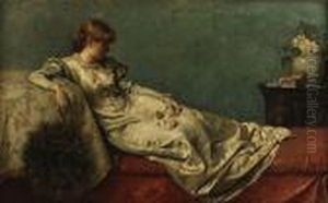 The Peacock Fan by Henry Thomas Schafer