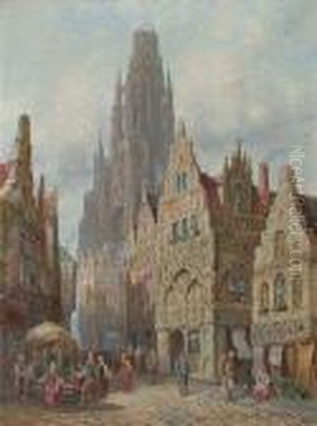 Rue Du Bar, Rouen, Normandy - view 1