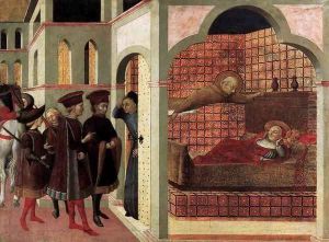 The Blessed Raniero of Borgo San Sepolcro Appearing to a Cardinal in a Dream