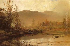 Mountain Lake in Autumn by William Louis Sonntag
