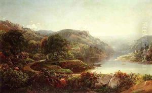 Boating on a Mountain River by William Louis Sonntag