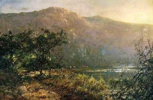 Gathering at Sundown by William Louis Sonntag