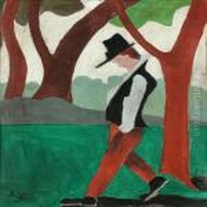 The Walker by Hugo Scheiber