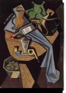 Nature Morte by Hugo Scheiber