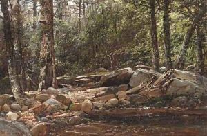 In the Deep Woods by William Louis Sonntag