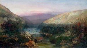 A Mountain Stream in Western Pennsylvania by William Louis Sonntag