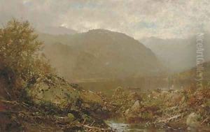 Boating on the Lake by William Louis Sonntag