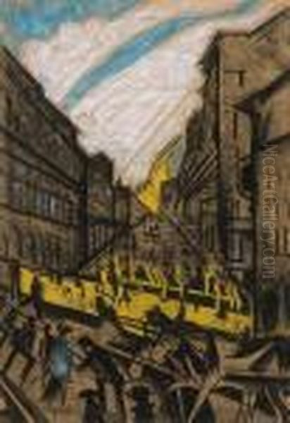 Untitled (cityscape) - view 1