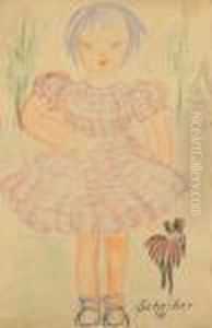 Young Ballerina by Hugo Scheiber
