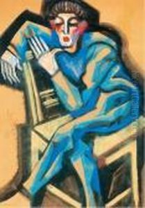 Man In Blue Dress Man In Blue Dress