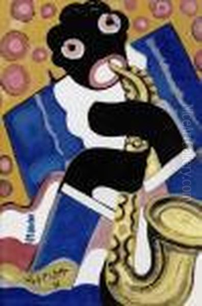 Saxophonspieler - view 1