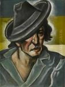 Man With Black Hat