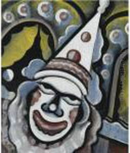 Circus Clown by Hugo Scheiber