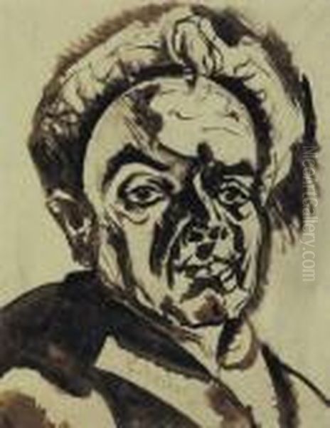 Self-portrait - view 1