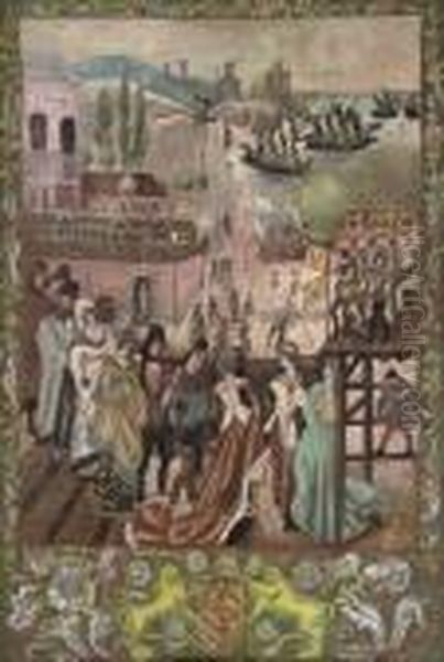 The Carnival by Hugo Scheiber