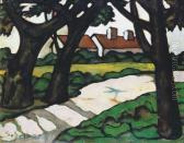 Road Among The Trees - view 1