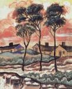 House Among The Trees by Hugo Scheiber