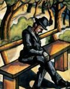In The Park by Hugo Scheiber
