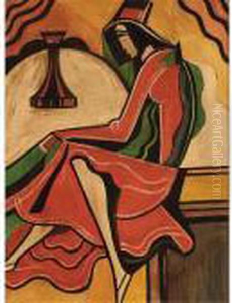 Seated Lady - view 1