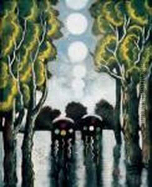 Coaches After Rain - view 1