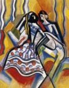 In The Nightclub by Hugo Scheiber