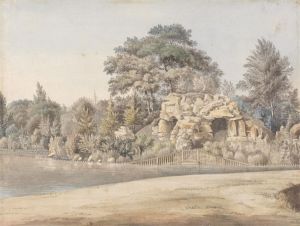 The Grotto, Virginia Water by Thomas Sandby