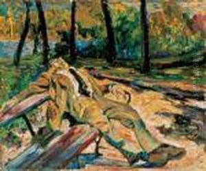 In The Park by Hugo Scheiber