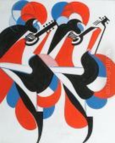 Dancing Musicians - view 1