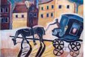 Huile Et Gouache Sur Carton Huile Et Gouache Sur Carton