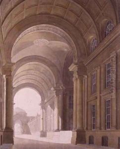 Bridge at Somerset House by Thomas Sandby