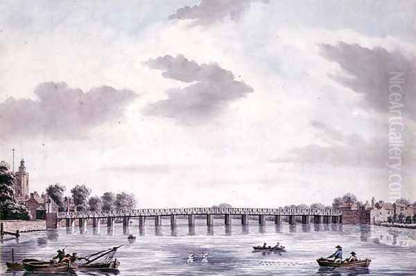 View of Old Battersea Bridge - view 1