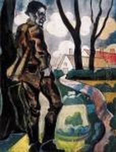 Tramp On The Way by Hugo Scheiber