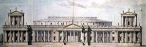 Sandby, Thomas 1721-98 Design for a National Mausoleum by Thomas Sandby