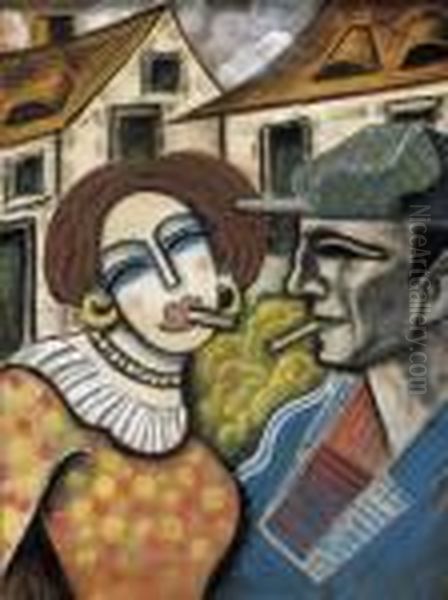 Meeting (man And Woman) - view 1