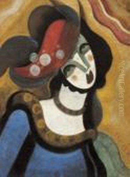 Lady With Hat, About 1930 - view 1