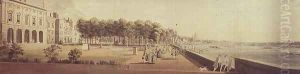 View from the terrace of Somerset House by Thomas Sandby