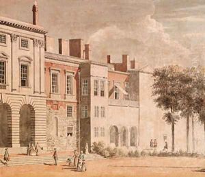 The garden front of Old Somerset House, London by Thomas Sandby