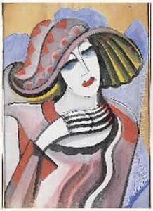 Jeune Femme Au Chapeau Jeune Femme Au Chapeau