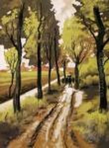Walk In The Park by Hugo Scheiber